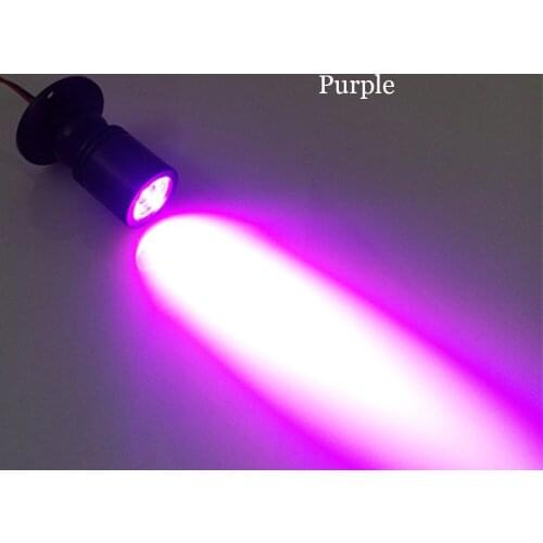 20pcs/lot Mini Led Spot Light Cabinet Lamp 3w High Power Led White Warm White Dc12v Indoor Lighting