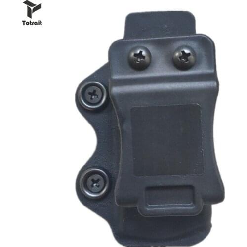 TOtrait tactical Glock Gun Magazine Case Universal Quick release single Mag Holster Concealed Carry gun Pouch