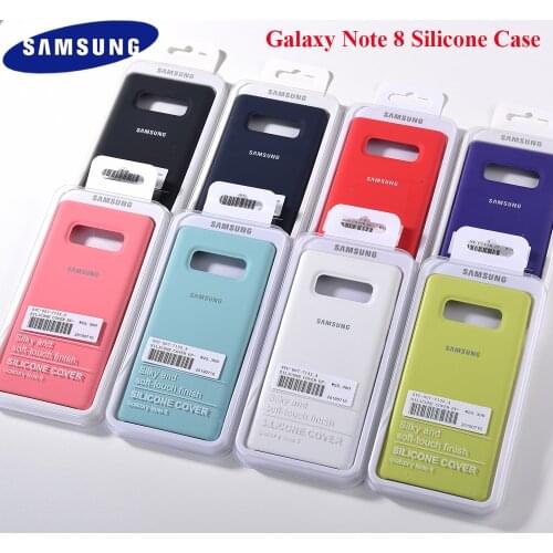 100% Original Samsung Note 8 Case High Quality Soft Silicone Protector Cover for Samsung Galaxy Note8 With Logo&Side Buttons