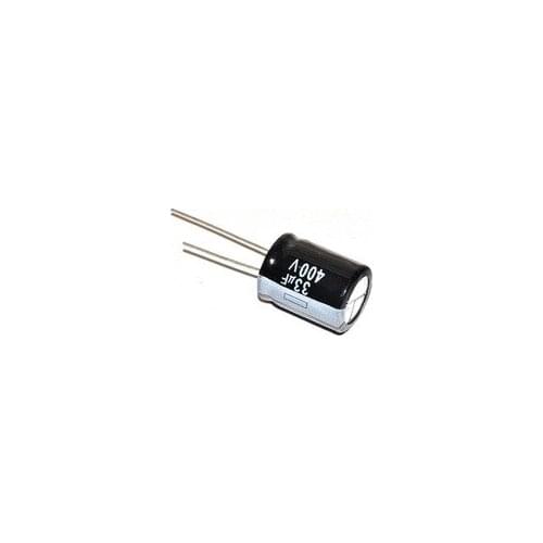 Free shipping 100PCS 400V 33UF Electrolytic Capacitor 16x23mm best quality New origina