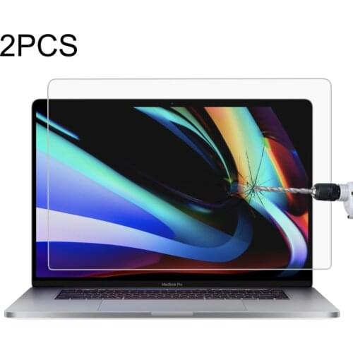 2 PCS Laptop Protective Film For MacBook Pro 16 inch 9H Laptop Screen Tempered Glass Protective Film MacBook Screen Protector