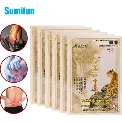 24pcs Chinese Medical Tiger Balm Plaster Back Lumbar Muscle Cervical Joints Arthritis Pain Relief Patch Herbs Rheumatism Sticker