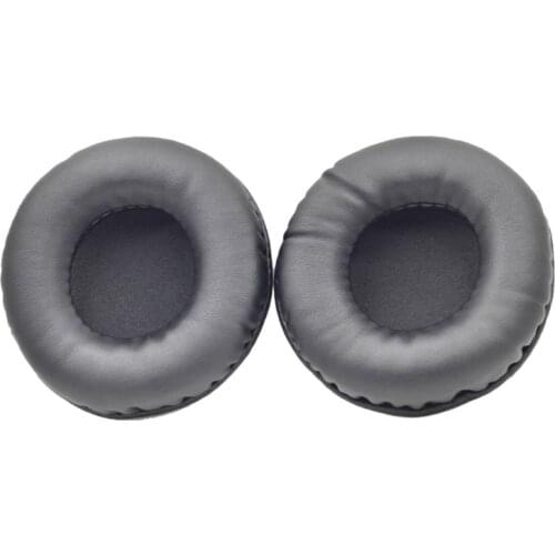 1Pair Black Soft Leather Foam Earpads Ear Cover Cushion for sony MDR-XD100 MDR-XD200 XD150 Headphones QXNF