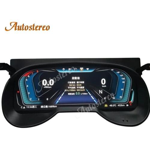 For Toyota RAV4 RAV-4 2019 2020 Andorid 9 IPS Car Digital Cluster Virtual Cockpit Car Dashboard Instrument Display Speed Screen