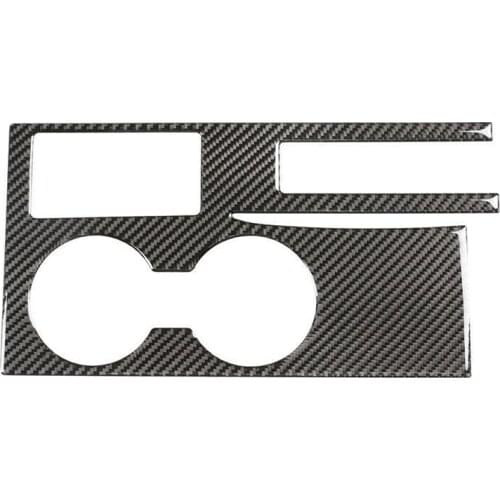 Real Carbon Fiber Water Cup Holder Panel Cover Fit for Honda CRV CR-V 2007-2011