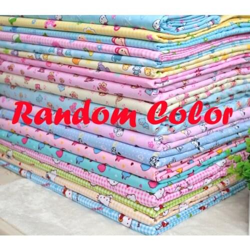 160CM*50CM Cartoon Floral 100% Cotton Fabric For Kid,Bedding Textile Fabric,Sewing Quilting Fat Quarters Material For Baby&child