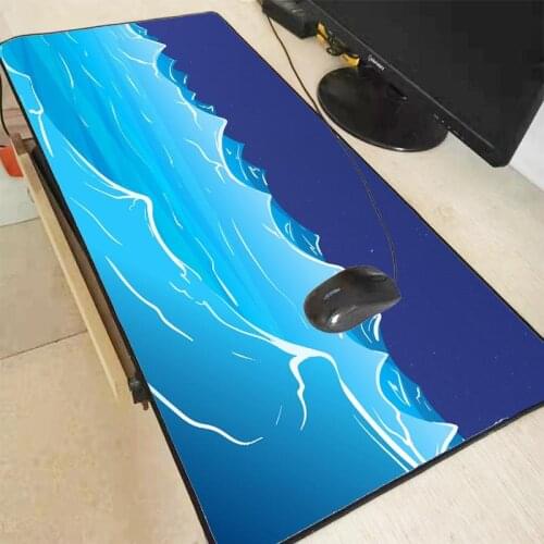 Ocean Wave Painting Gaming Accessories Keyboard Mousepad XL Game Customized Personalized Mouse Pad for Office Computer Desk XXL