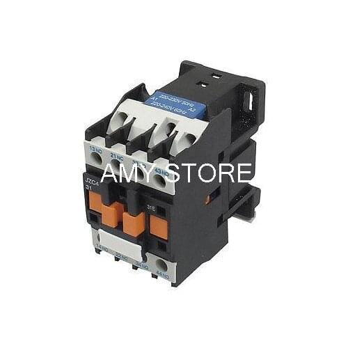 Coil 50/60Hz 220-240V 20A 35mm DIN Rail 3P 3NO 1NC AC Contactor JZC4-31