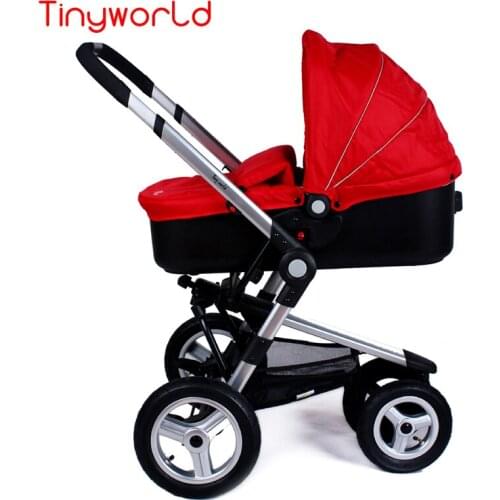 2 in 1 High Landscape Stroller Baby Stroller runing stroller Lightweight Folding Wheels Baby Stroller Cart Car Seat Canopy