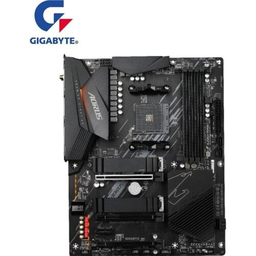 For Gigabyte GA B550 AORUS ELITE AX V2 Motherboard AM4 DDR4 B550 Used Desktop Mainboard Support R5 R7 5800X 5600X 5300X