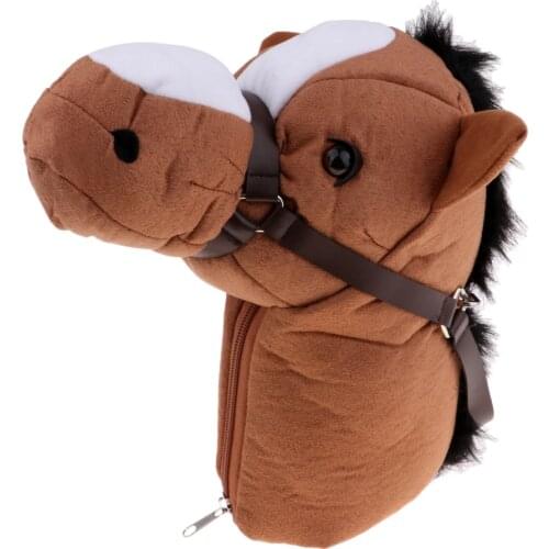 MagiDeal Novelty Horse Head Animal Golf Club Driver Head Cover, Universal 460CC Wood Headcover Protector Accessories