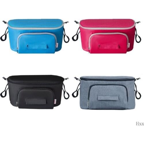 New Buggy Pram Bag Organiser, Baby Pushchair Storage Bag Universal Waterproof Stroller Bag Organizer fits All Buggy Models