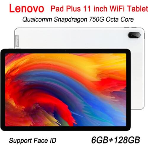 Original Lenovo XiaoXin Pad Plus 11 inch WiFi Tablet TB-J607F 6GB+128GB Qualcomm Snapdragon 750G Octa Core Android Face unlock