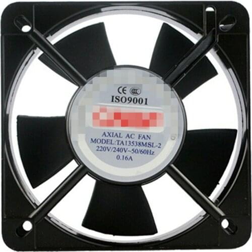 AC Axial Fan Copper Coil TA13538 Industrial Welder Cooling Fan 110V 220V 380V Brushless fan