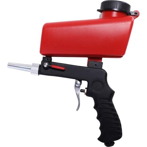 Portable Gravity Pneumatic Set Home DIY Mini Blasting Device 90psi Sandblaster Antirust Adjustable Sandblasting Machine Spraygun