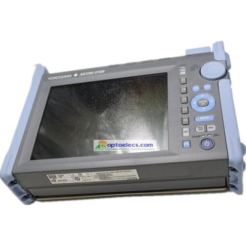 DHL Free Shipping AQ7280 with AQ7282A modules 38/36dB 1310/1550nm SM OTDR AQ7282A Optical Time Domain Reflectometer