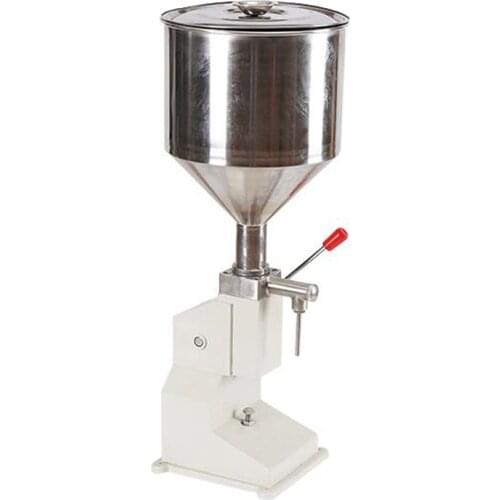 Manual Food Filling Machine Nail Polish Beauty Cream Honey Liquid Paste Packaging Equipment Shampoo Juice Filling Machine