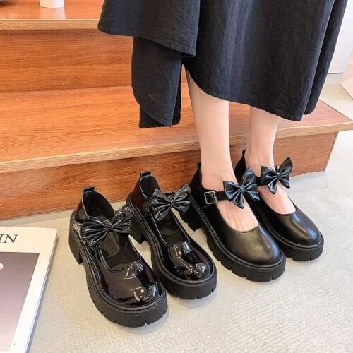2021 New Women Shoes Japanese Style Lolita Shoes Women Vintage Soft High Heel Platform shoes College Student Mary Jane shoes