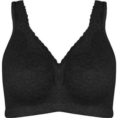 Vgplay Wire Free Women Bra Plus Size Breathable Soft Lingerie Unlined Bra For Big Breast Women Big Cup 36-50 C D E F Cup