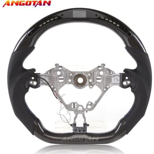 100% Real Carbon Fiber Steering Wheel fit for Toyota 86/SUBARU BRZ LED Display Steering Wheel