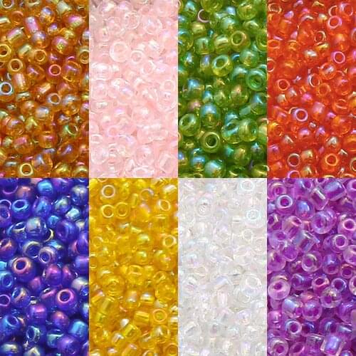 150-1000pcs 2/3/4mm Small Czech Glass Seed Beads Austria Crystal Beads Round Beads For DIY Bracelet Necklace Jewelry Making
