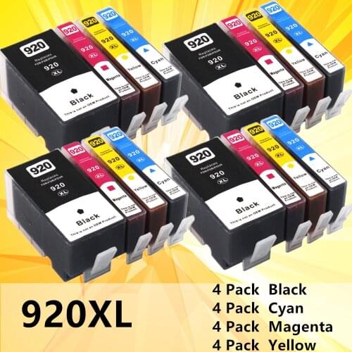 920XL 920 XL HP 920 ink cartridge for HP 920XL for HP Officejet 6000 6500 6500A 7000 7500 7500A printer cartridges
