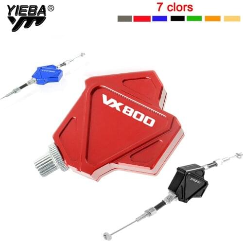 For SUZUKI VX800 VX 800 With Logo Motorcycle Accessories CNC Aluminum Stunt Clutch Levers Easy Pull Cable System Motocross part