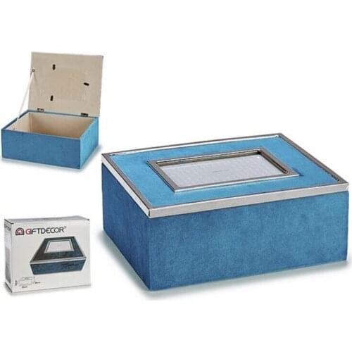 Photo frame Green Velvet (20 x 10,3 x 24,8 cm)