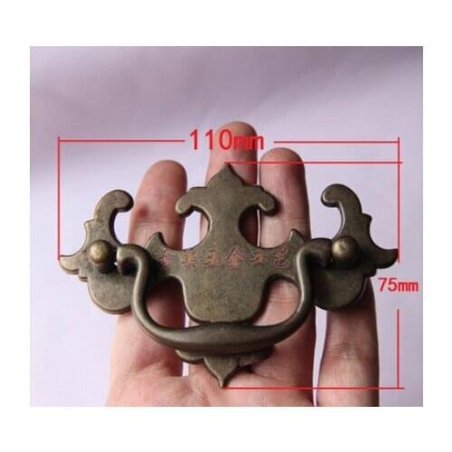 Hardware supplies Chinese style furniture decoration antique door buckle drawer handle cabinet door handle