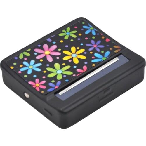 Multifunctional plastic metal cigarette maker, shredded tobacco shredder container, suitable for 110mm.78mm.70mm