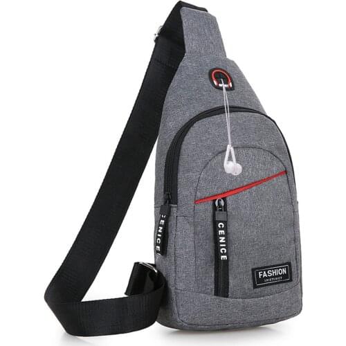 Men Fashion Casual Outdoor Chest Bag Messenger Crossbody Bag Handbag Single Should Bags Messenger Pack Free Shipping Hot Sale