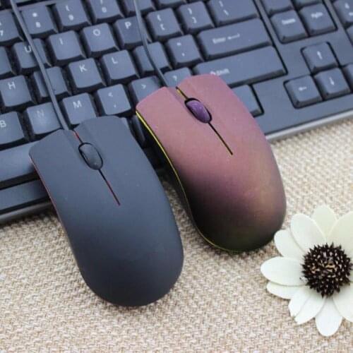 2020 Matte Mouse 1200DPI 3 Keys USB 2.0 Wired Optical Gaming Mouse for PC Laptop Ergonomic Mouse мышь игровая беспроводная мышь