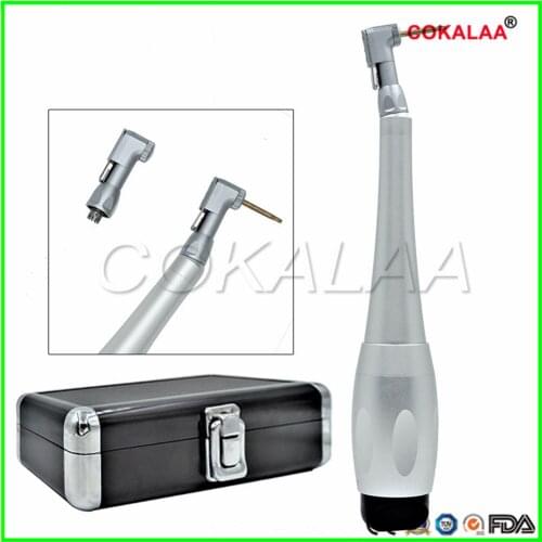 Good quality Dental Low Speed Handpiece Against Angle Handpiece Air Turbine Straight Air Motor 2/4 Holes
