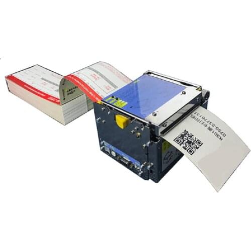 Heavy Duty Thermal Printer Auto Cut Thick Paper,Barcode Label Ticket Boarding Pass Coupon Printing Machine