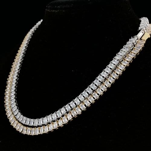 Baguette Tennis Chain