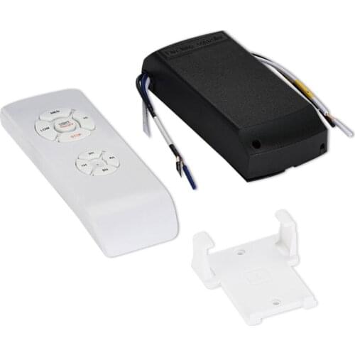 Universal Ceiling Fan Lamp Remote Control Kit AC 110-240V Timing Setting Switch Adjusted Wind Speed Transmitter Receiver