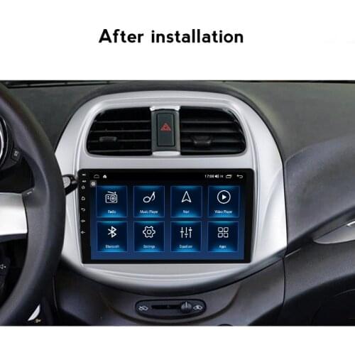 Octa Core Android 10 GPS Navigation Car Stereo For Chevrolet SPARK BEAT 2018 2019 2020 Multimedia Radio DVD Player Wifi Headunit