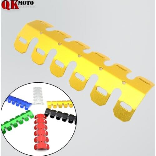 Motorcycle Exhaust Muffler pipe shield Cover for honda 125 CRF2CRF 250 450R X XT 225 250R XR250 400 600 650 yamaha yz yzf