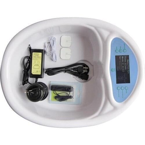 2020 Baths Detoxification Foot SPA Machine with foot basin