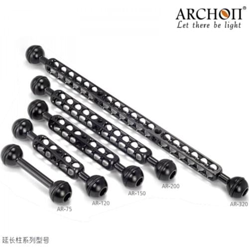 Archon AR-75 AR-120 AR-150 AR-200 AR-320 Diving Flashlight Extend Support Arm Underwater
