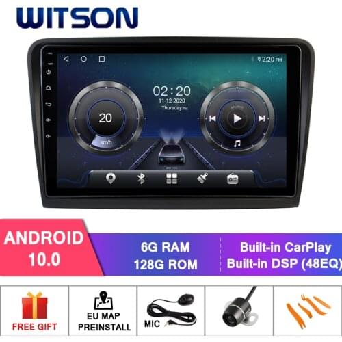 WITSON Android 10.0 CAR DVD SYSTEM for VOLKSWAGEN SKODA SUPERB 2013-2015 car dvd player link/DAB support