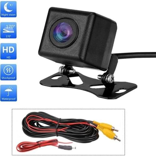 Car Reverse Camera 170 HD Wide Angle AHD 720P Vehicle Waterproof Backup Camera Parking Assistant HD Universal