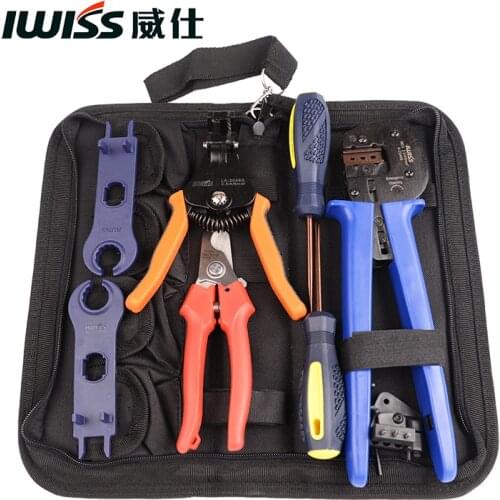 Freeshipping 1Lot A-2546B(MC4) crimping plier Multi-function tools hands Solar Photoroltaic Connector MC3/MC4 Crimping Tool