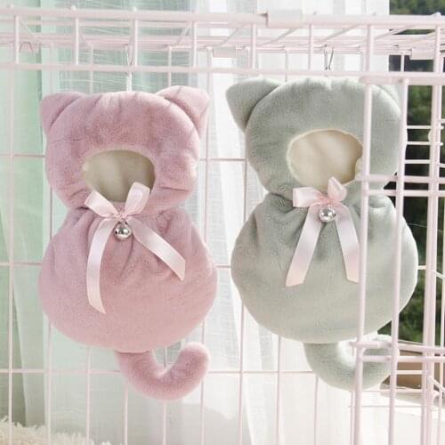 Flannel Unique Hamster Hanging Swing Bag Skin-friendly Pet Hanging Bed Hook Design Pet Supplies