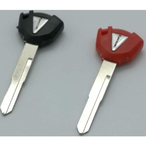 Motorcycle Uncut Blade Blank Key For Kawasaki Ninja ZX6R ZX10R ZZR400 Z750 Z800 Z1000 VERSYS ER6N ER6F ER6R