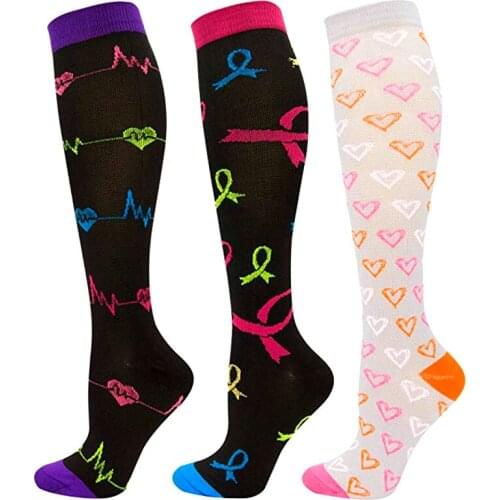 Compression Stockings Pressure Relief Prevent Varicose Veins Stocking Leg Relief Pain Boost Stamina, Circulation&Recovery Socks
