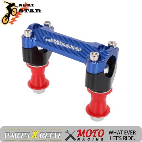 Motorcycle CNC Handlebar Bar Riser Mount Clamps TPU Bolts For Yamaha YZ250F YZ450F YZ250FX YZ450FX WR250F WR450F WRF YZF 14-2021