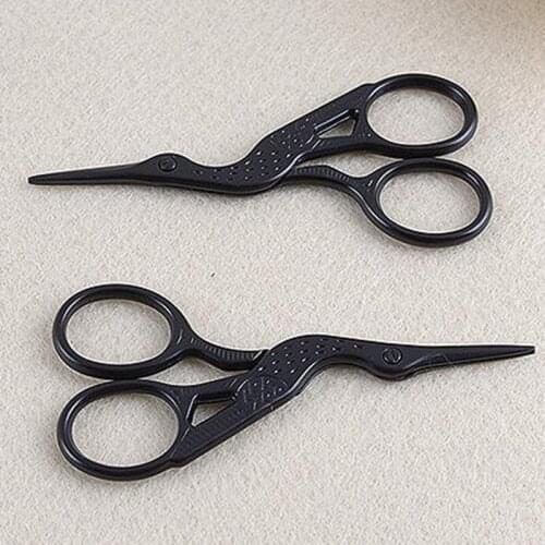 Small Scissors Cutting Thread Sewing Mini Scissors Vintage Tailor Trimming Scissors Crane Cross Stitch Handmade Tool Accessories