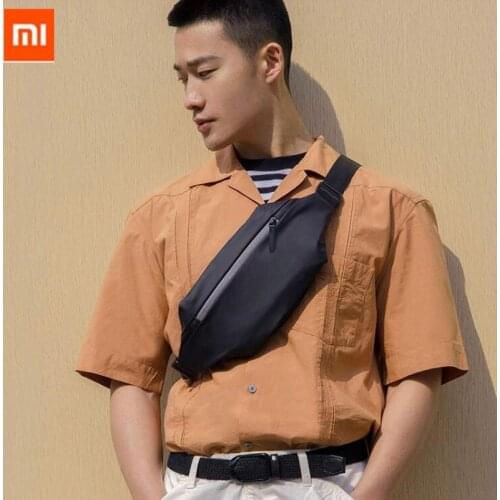 Xiaomi Mijia Multifunctional Sports Leisure Chest Bag Waist Bag Outdoor Sports Shoulder Bag Belt Bag Pouch Packs Waterproof Bag