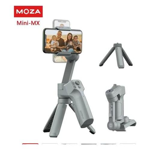 Moza Mini MX Handheld Gimbal Stabilizer 3-Axis Vlog Selfie Gimbal Selfie Stick For Smartphone anti-shake Bluetooth Smart follow